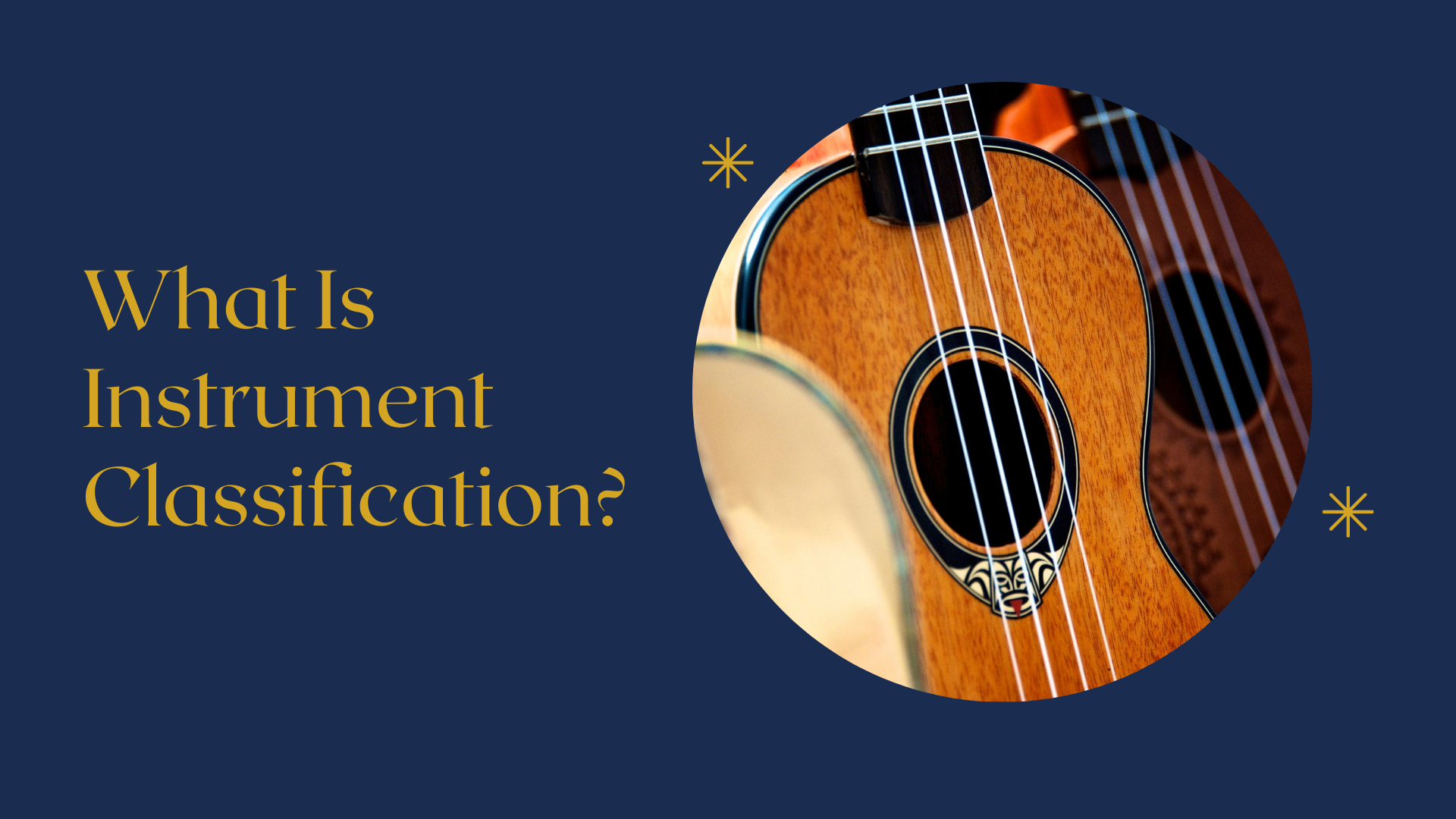 What is instrument classification