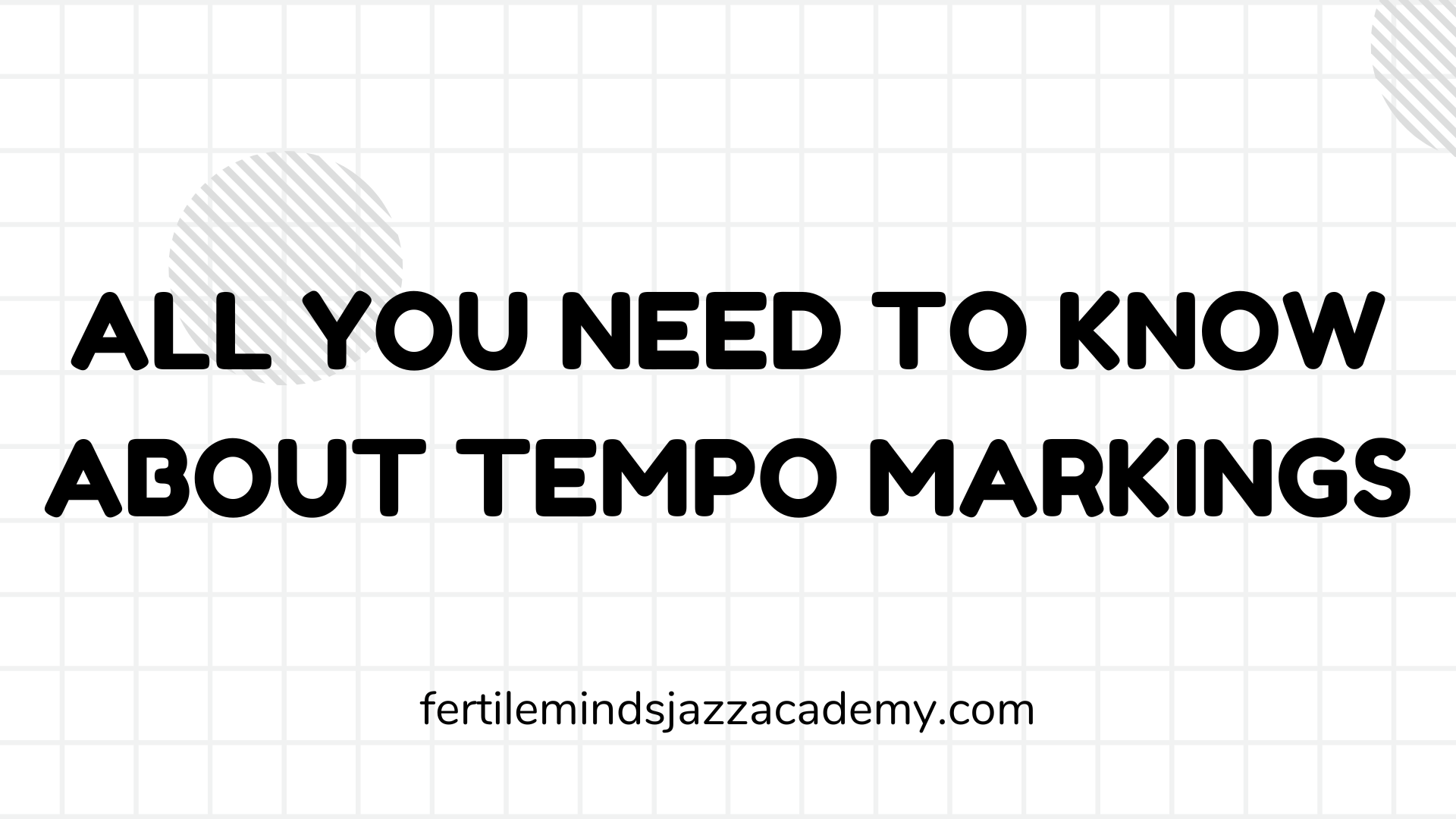 tempo markings