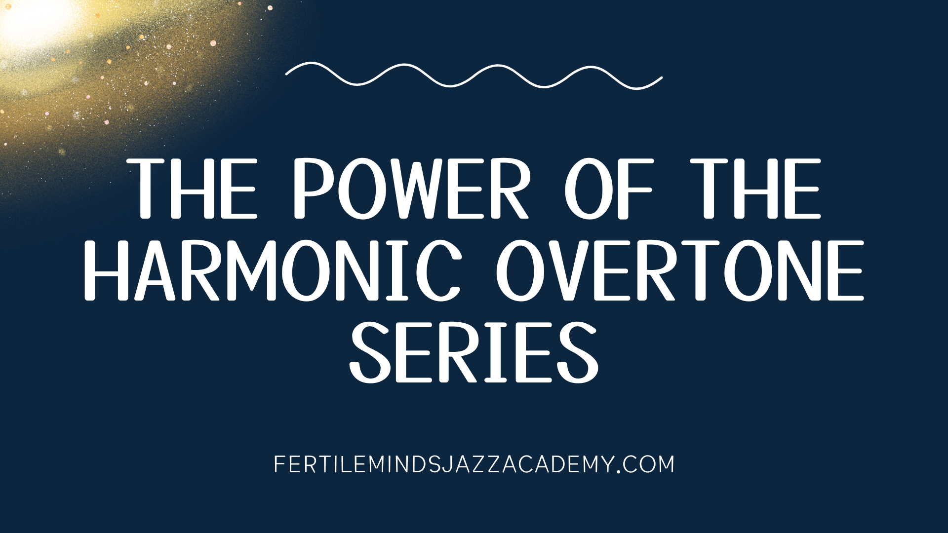 the harmonic overtone series