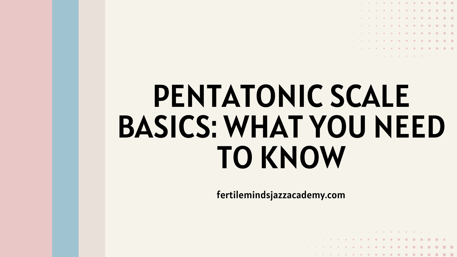 pentatonic scale